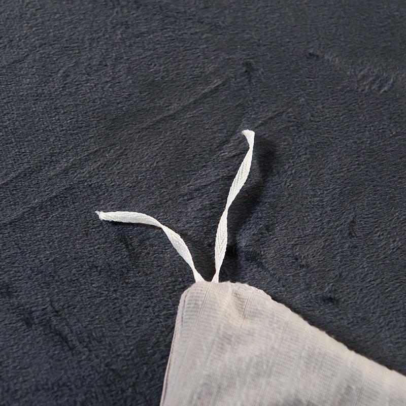 Magic Velvet Quilt Duvet Cover Bedding Set 150 220x240Simple Luxury Winter Warm Thickened Snow Fleece Solid Colors Gray Yellow50